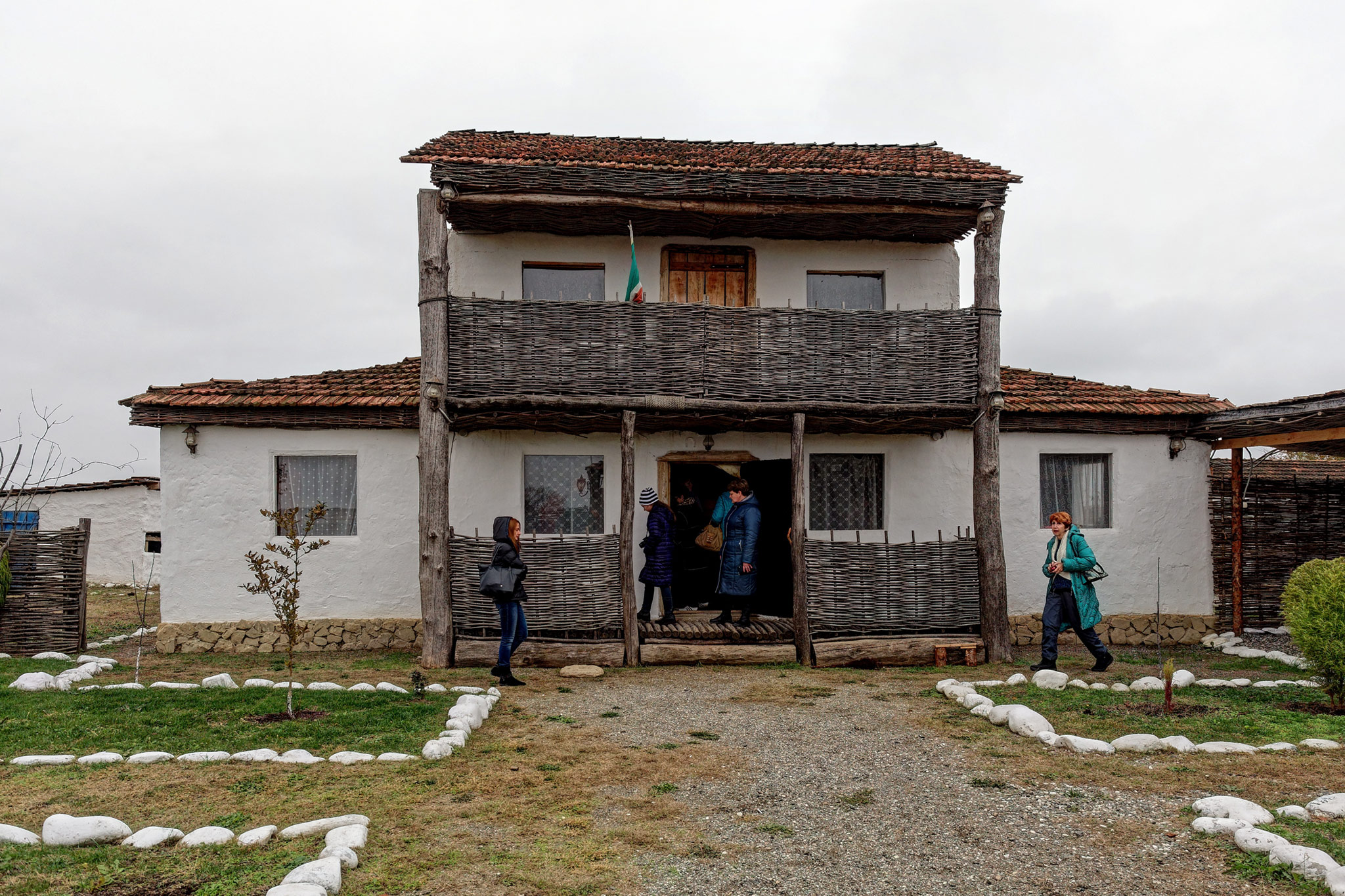 Герменчук. Архитектурно-этнографический музей Шира-Юрт (Chechen Republic.Germenchuk, the ethnographic complex Shira-Yurt)
